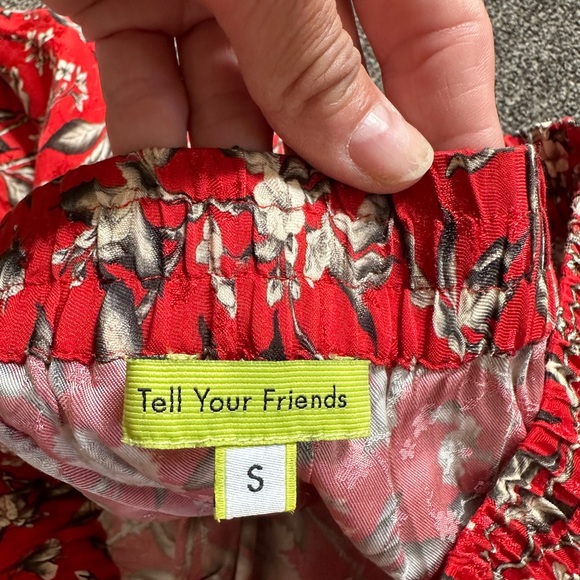 Tell Your Friends Pajama Pant Small - Picture 5 of 7